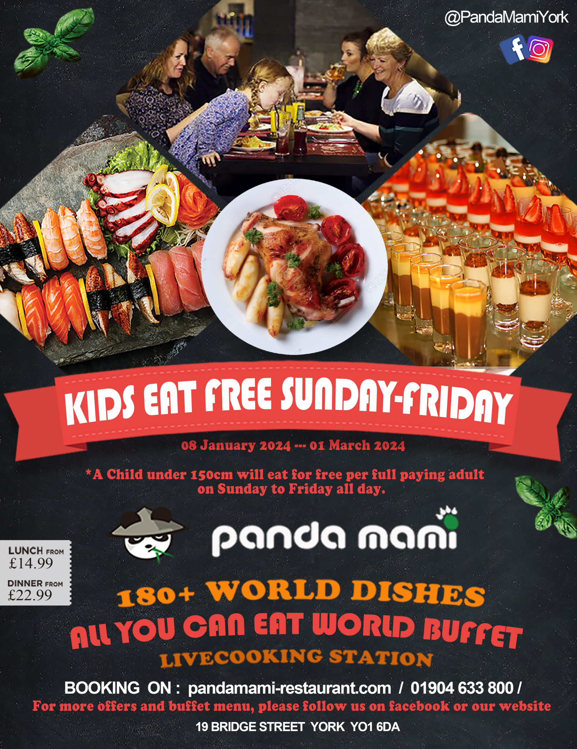 Panda Mami Buffet Restaurant York